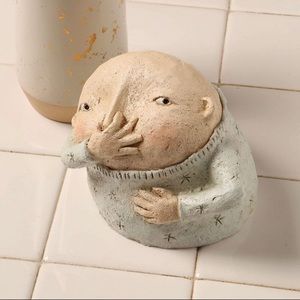 ART & ARTIFACT - Boy Holding Nose Sculpture